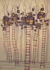 帘外海棠,墨色翠竹